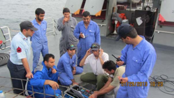 Recovery of a mooring system using an acoustic release